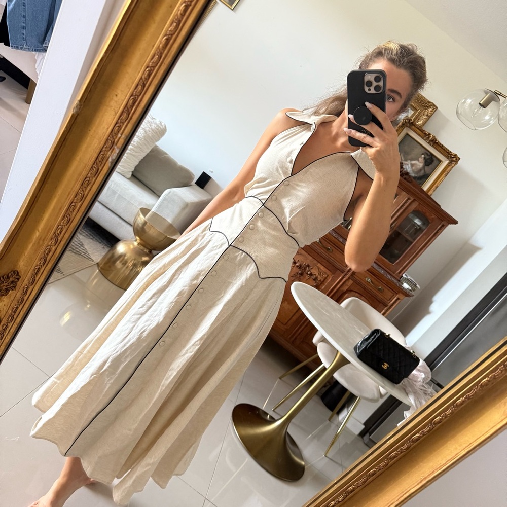 NWT Vita Grace Kalila Contrast Icon Dress